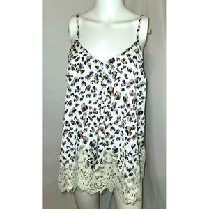 NWOT - Umgee Leopard Print Flowy Camisole - Size M